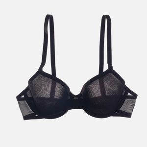 CUUP Light Mesh Black Bra 34B